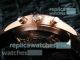 Copy IWC Schaffhausen Black Chronograph Dial Brown Leather Strap Watch (3)_th.jpg